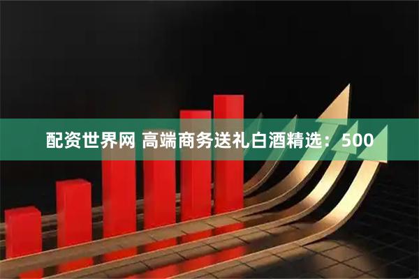 配资世界网 高端商务送礼白酒精选：500